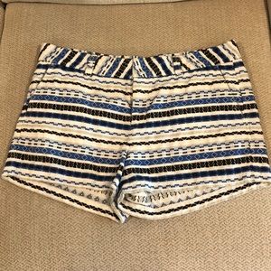 Gap - Blue/Black Striped Shorts